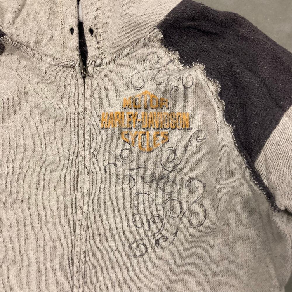 vintage y2k Harley Davidson graphic hoodie - Picture 3 of 5